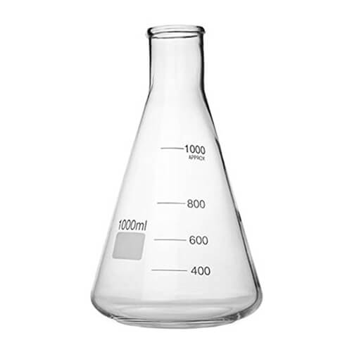 Glass-Conical-Flask-1000ml-China lab Glassware