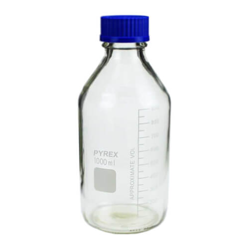 Pyrex 1000ml Lab Glass Bottle Bukhari Scientific and Surgical Co.